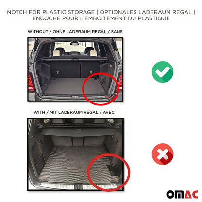 2017-2026 Alfa Romeo Giulia Premium Cargo Liner Trunk Mat All Weather Heavy Duty