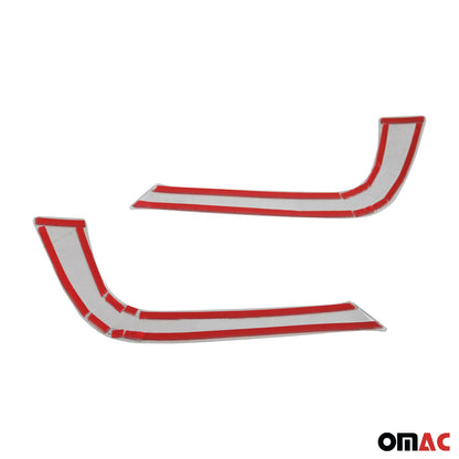 2022-2026 Honda Civic Sedan Hatchback Fog Light Lamp Bezel Cover Stainless Steel