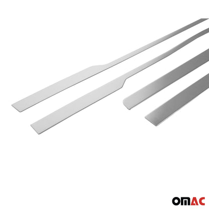 2022-2026 Hyundai Tucson Side Door Molding Trim Stainless Steel Silver 4x