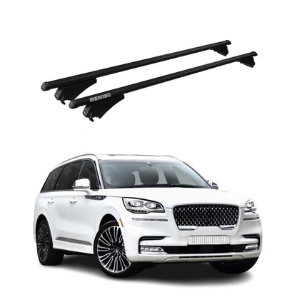 2020-2026 Lincoln Aviator Roof Rack Cross Bars Black
