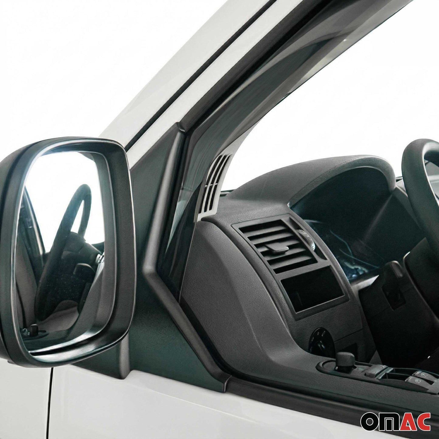 2009-2012 Suzuki Equator Window Visor Vent Rain Deflector 2Pcs Smoke