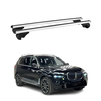 2019-2026 BMW X7 G07 Roof Rack Cross Bars Silver