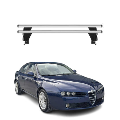 2005-2011 Alfa Romeo 159 Sedan Roof Rack Cross Bars Luggage Carrier 2 Pcs