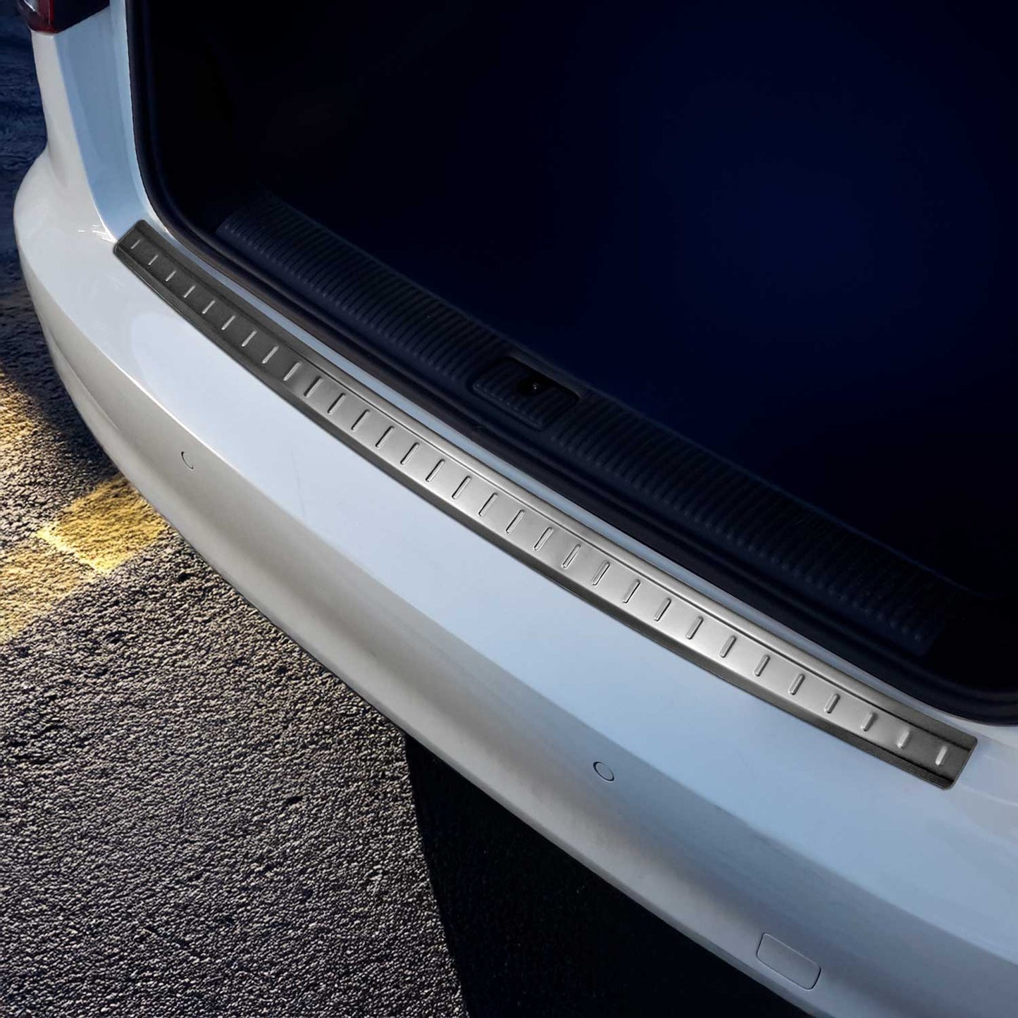 2012-2020 Audi A3 Sportback e-tron Rear Bumper Guard Stainless Steel Brushed