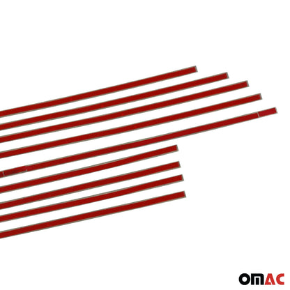 1995-2000 Mercedes C Class W202 Door Sill Scuff Plate Stainless Steel Brushed 8x