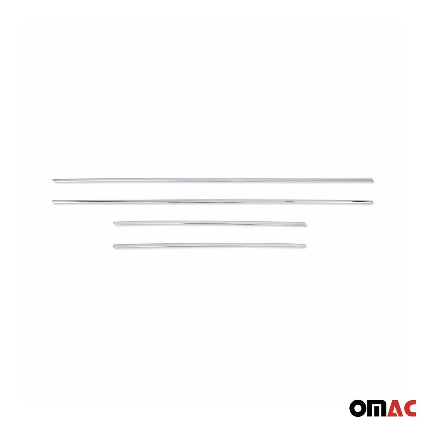 2022-2024 VW Golf R/ GTI Car Side Door Streamer Guard Trim Stainless Steel 4x