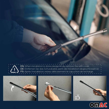 2003-2009 Toyota Prius Front Windshield Wiper Blades