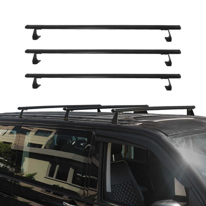2015-2022 RAM ProMaster City Roof Rack Cross Bars 3Pcs Black