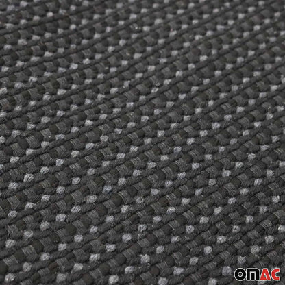RAM Antiperspirant Front Seat Cover Pads Black Grey 2 Pcs