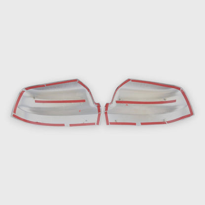 2019-2025 RAM RAM 1500 Mirror Cover Caps Chrome 2Pcs ABS Plastic