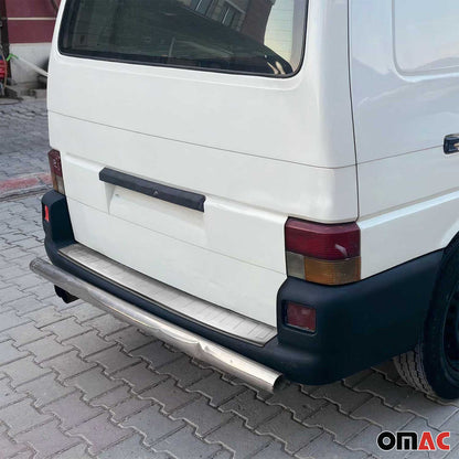 1993-2003 VW Eurovan Rear Bumper Guard + Door Sill Cover Chrome Set S.Steel