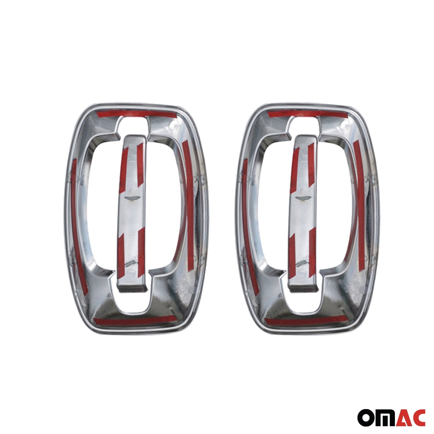 2014-2022 RAM ProMaster Car Door Handle Cover Protector Silver Chrome 8 Pcs