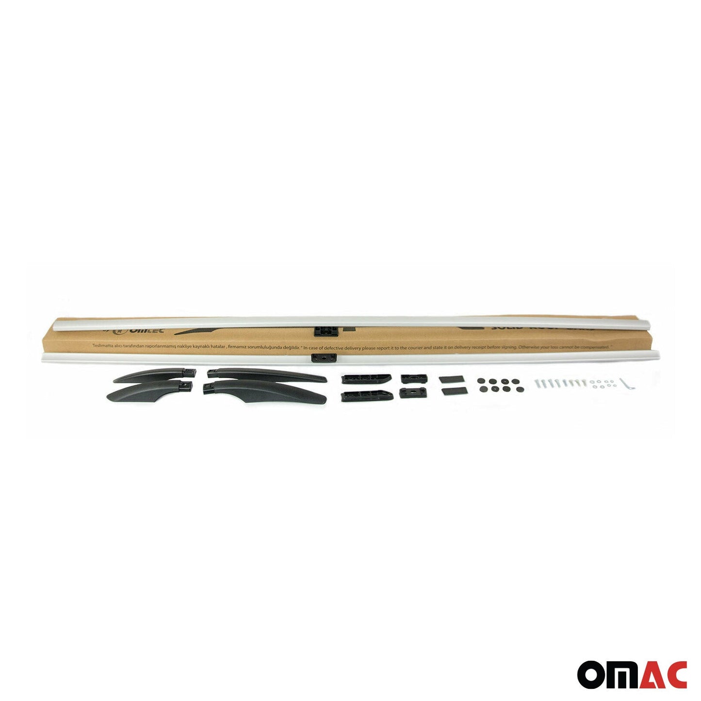 2023-2026 Alfa Romeo Tonale Roof Rack Rails Side Rails Silver