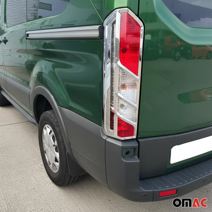 2015-2020 Ford Transit 250 Rear Brake Stop Light Frame Trim Silver 2 Pcs