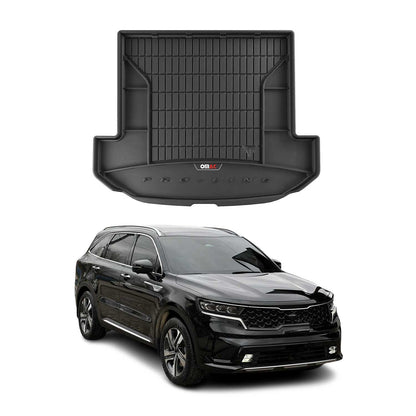2021-2026 Kia Sorento Hybrid PHEV Premium Cargo Liner Trunk Mat All Weather Heavy Duty Folding 3rd Row