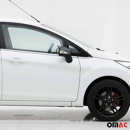 2011-2019 Ford Fiesta / B-Max Side Mirror Cover Caps Dark 2 Pcs