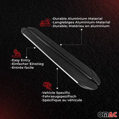2022-2026 Toyota Tundra III CrewMax Cab Nerf Bars Side Steps Running Boards