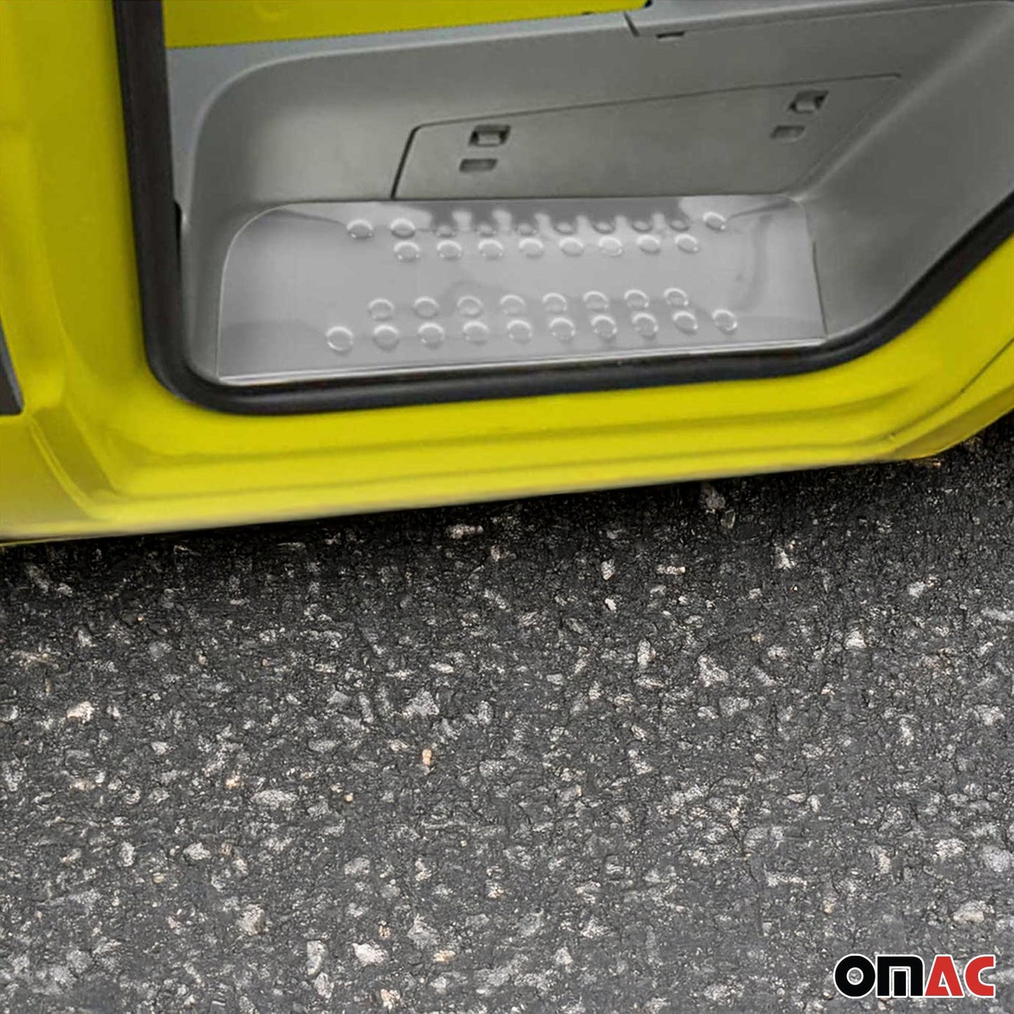 2006-2018 Mercedes Sprinter W906 Door Sill Scuff Plate Scratch Stainless Steel 2 Pcs
