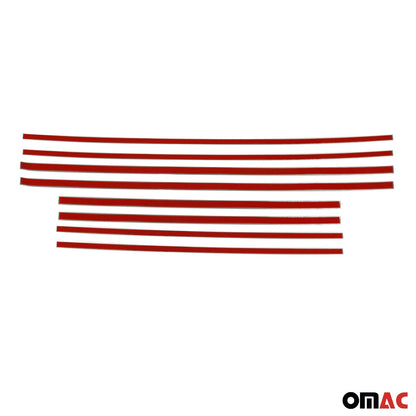 1988-1994 Mercedes E Class W124 Door Sill Scuff Plate Stainless Steel Brushed 8x