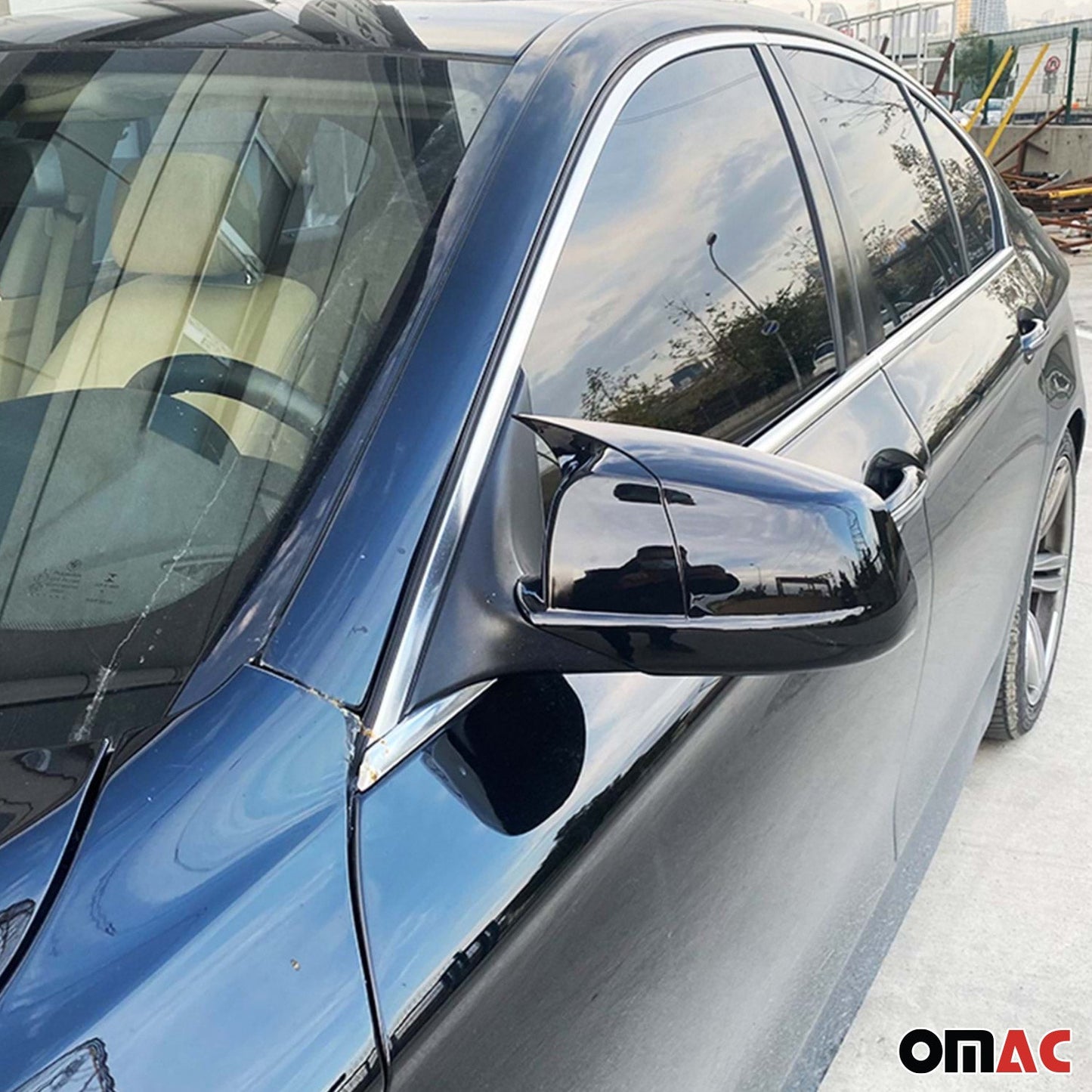 2011-2013 BMW 5 Series F10 F11 F18 F07 Side Mirror Cover Caps