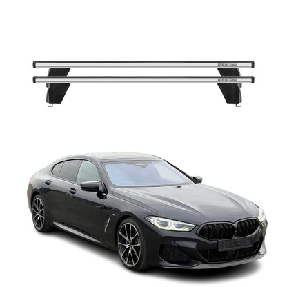2020-2026 BMW 8 Series Gran Coupe G16 / Coupe G15 Roof Rack Cross Bars Silver