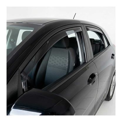 2018-2023 Kia Rio Hatchback Window Visor Vent Rain Deflector 4Pcs Smoke