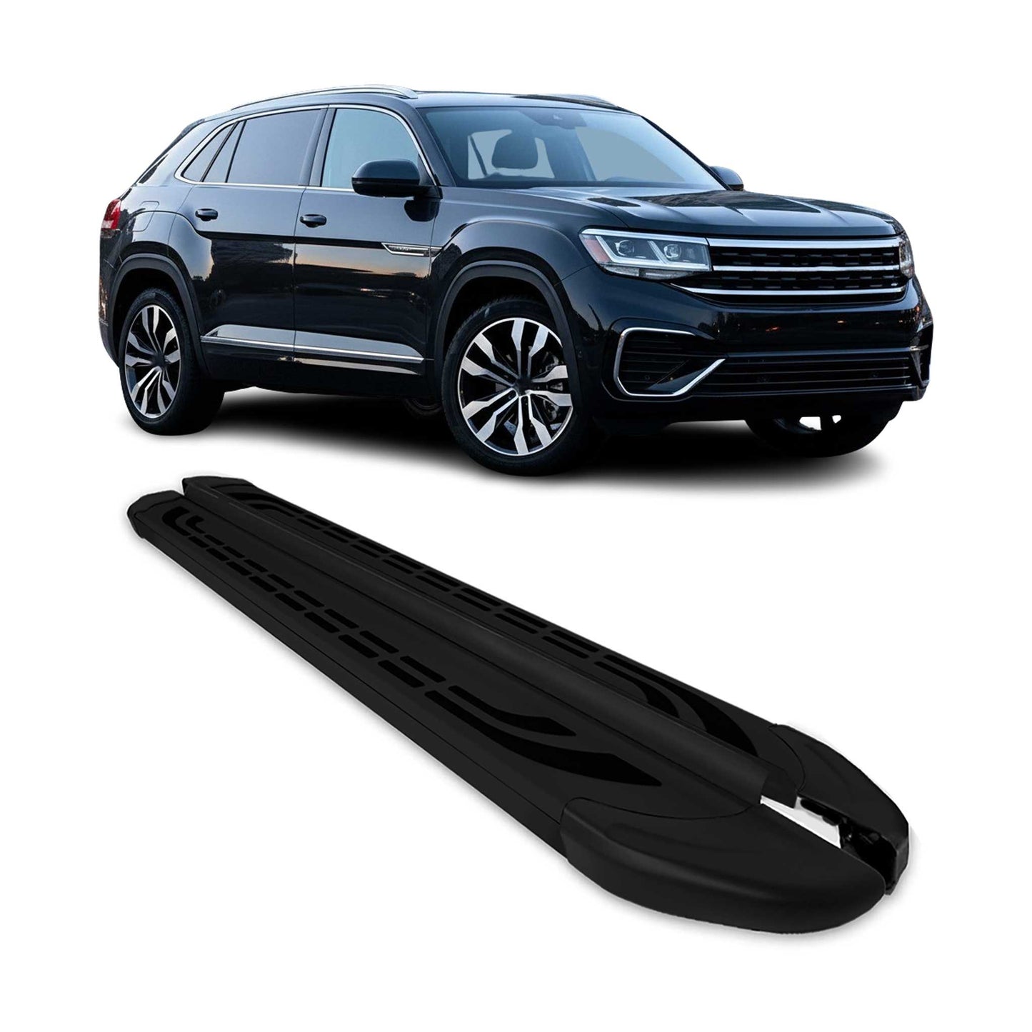 2018-2026 Volkswagen Atlas / Cross Sport / Teramont Nerf Bar Side Step Running Boards 2x