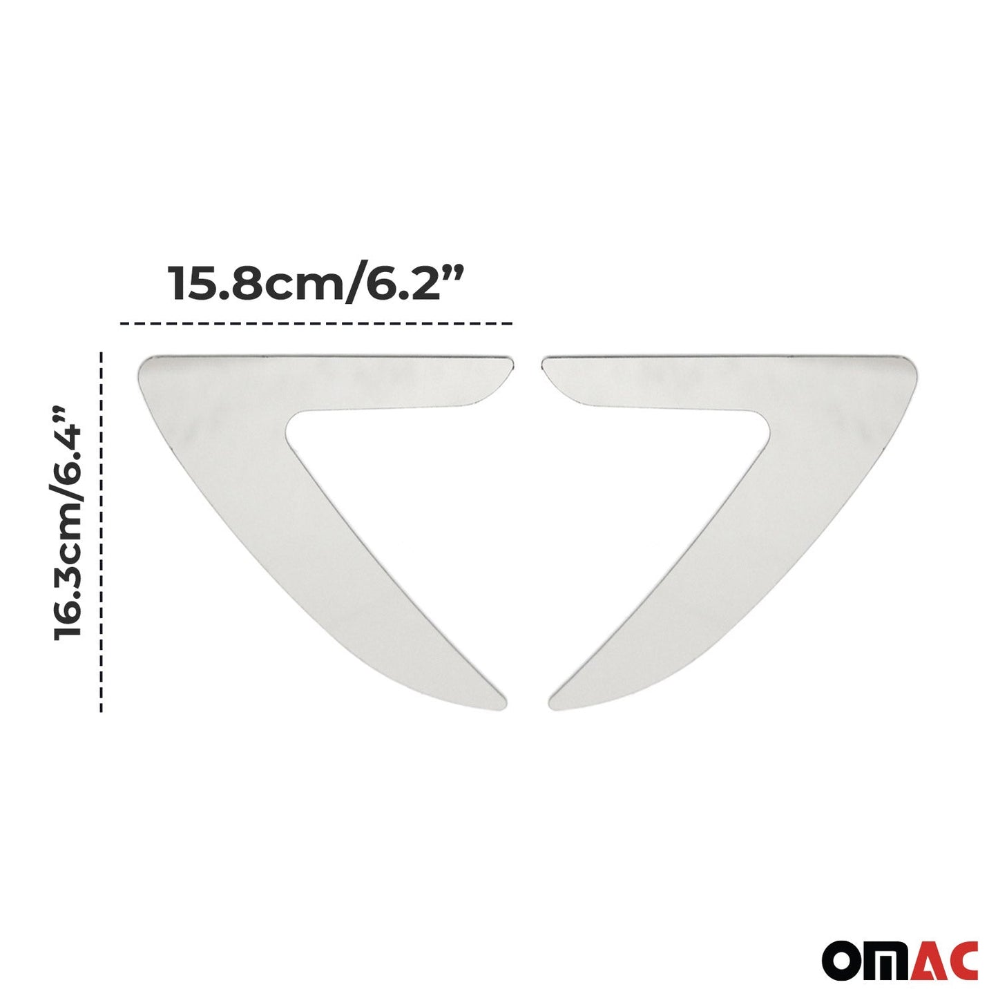 2014-2019 Toyota Corolla Sedan Side Door Molding Trim Stainless Steel