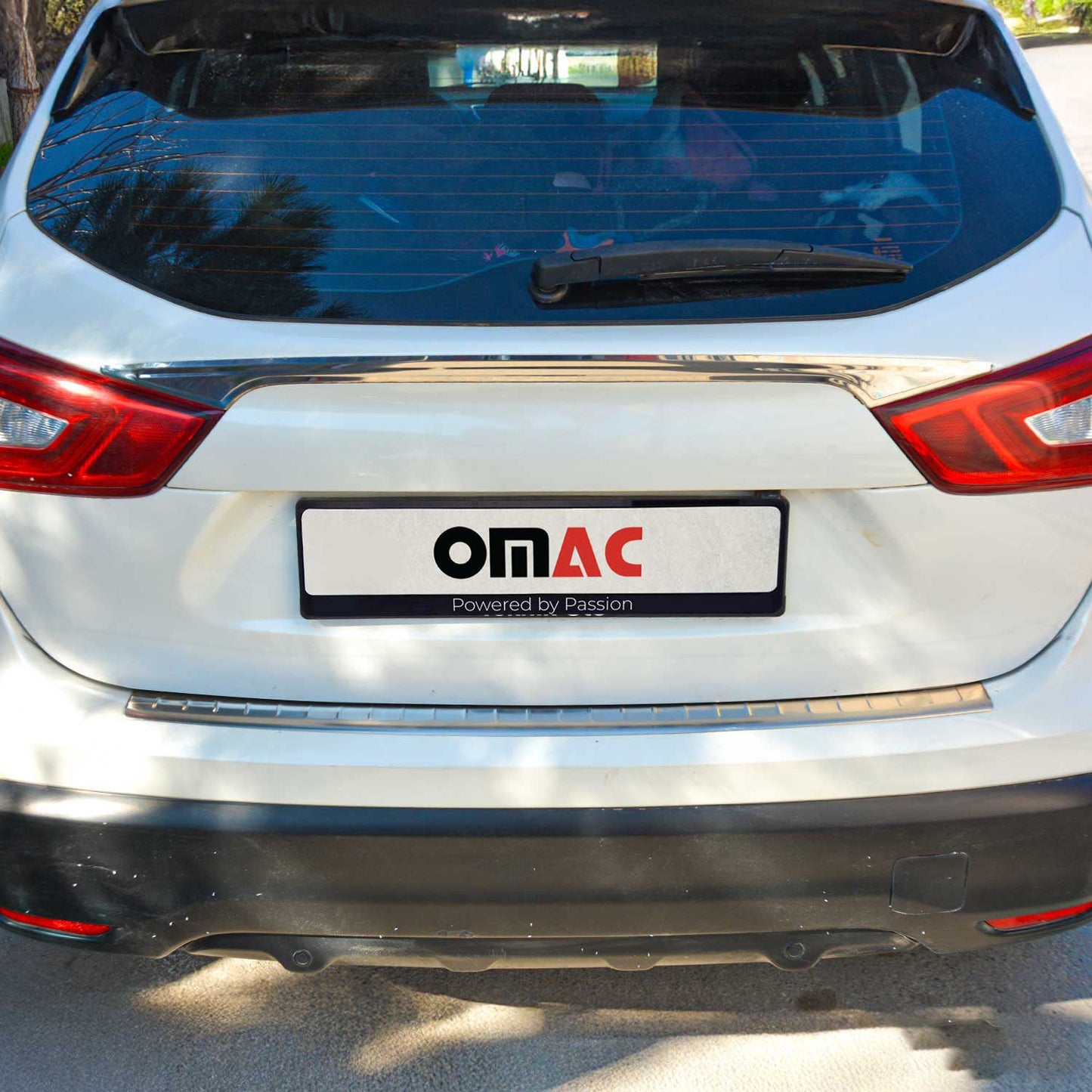 2017-2020 Nissan Rogue Sport Rear Bumper Guard Stainless Steel Glossy