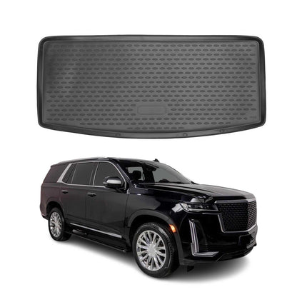 2021-2026 Cadillac Escalade Cargo Liner Trunk Mat All Weather Behind 3rd Row
