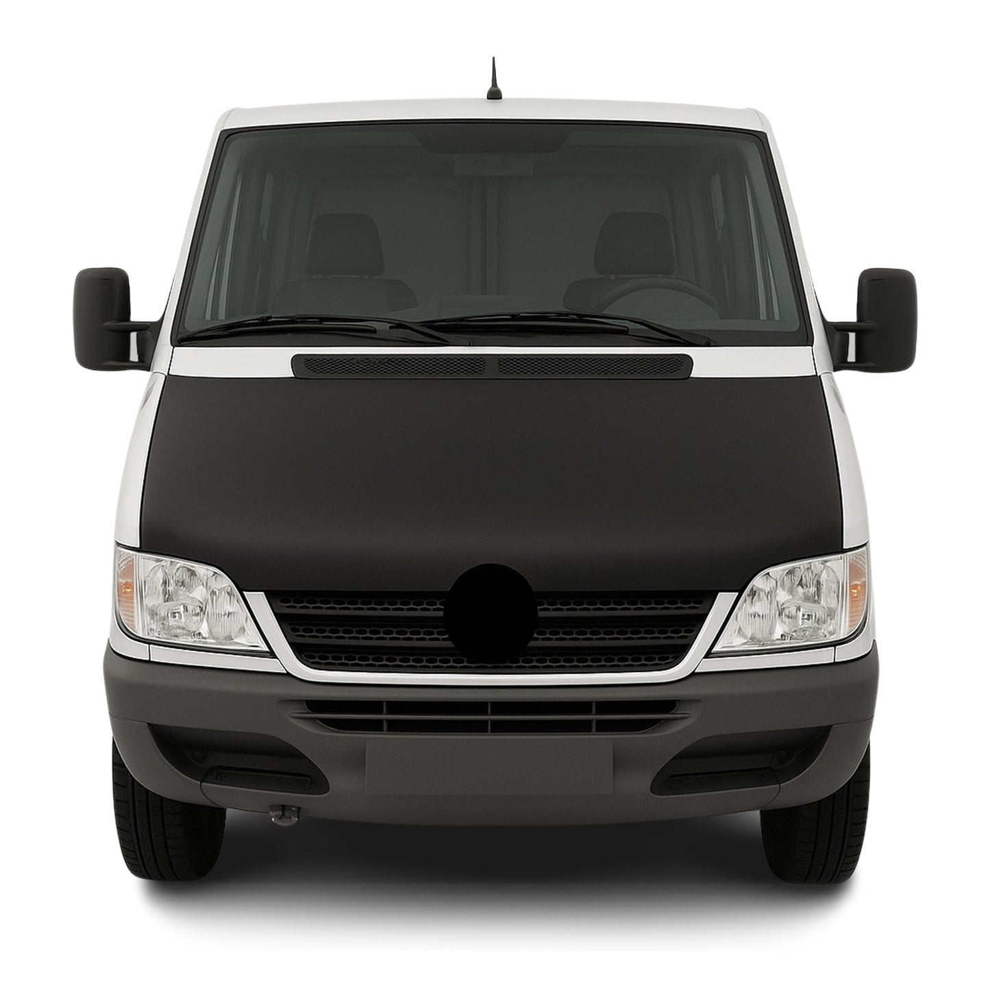 2003-2006 Dodge Sprinter Car Bonnet Mask Hood Bra Black Full Coverage 1 Pc