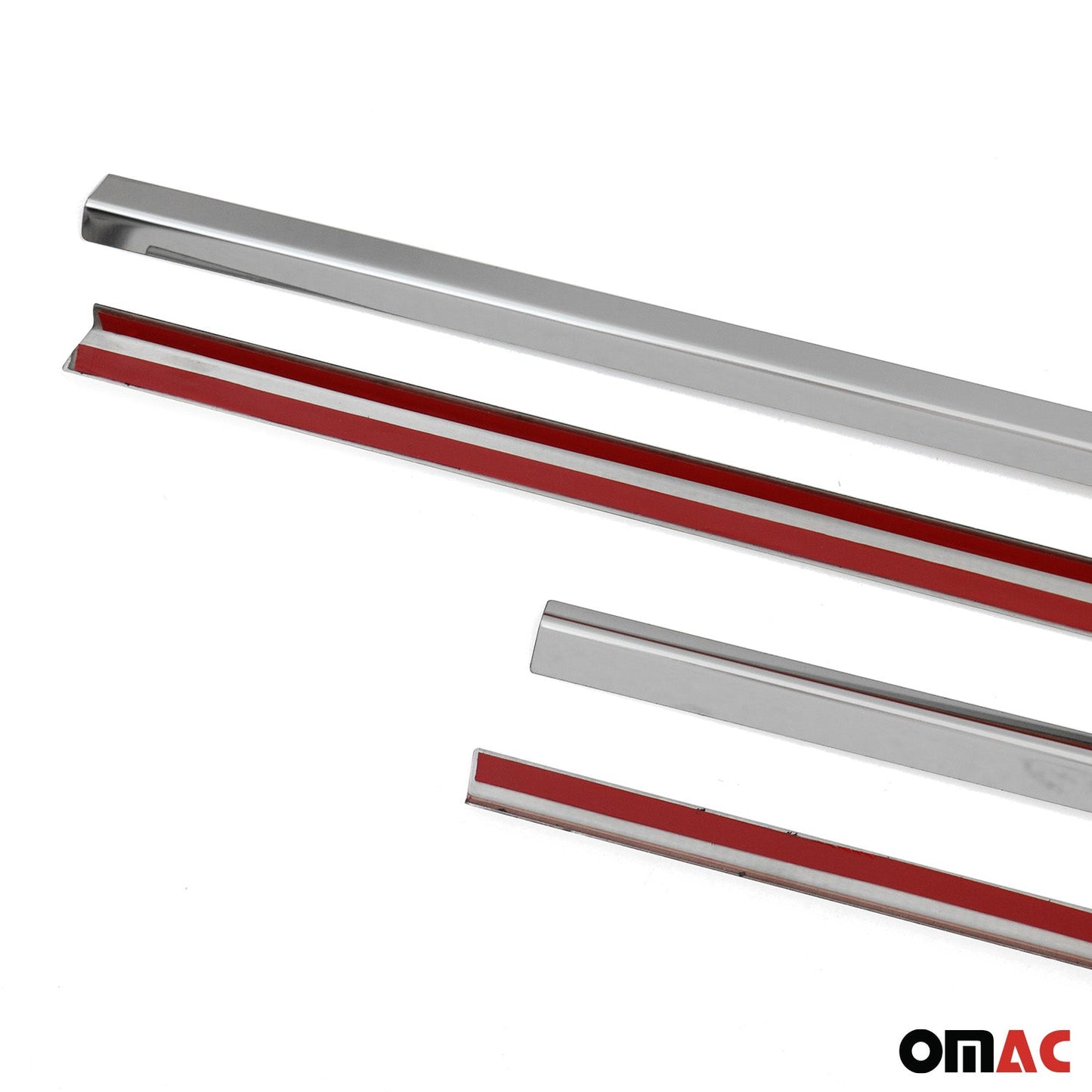 2005-2009 Land Rover LR3 Window Molding Trim Streamer Stainless Steel 4x