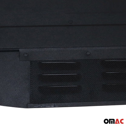 1993-2003 VW Eurovan Car Ventilation Window Air Vent Aluminium Black 2 Pcs