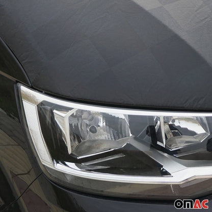 2014-2018 Mercedes Sprinter W906 Car Bonnet Mask Hood Bra Black 1Pc Vinyl