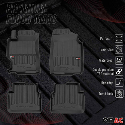 2002-2007 Mazda 6 Premium Floor Mats Liners Full Set All Weather Heavy Duty