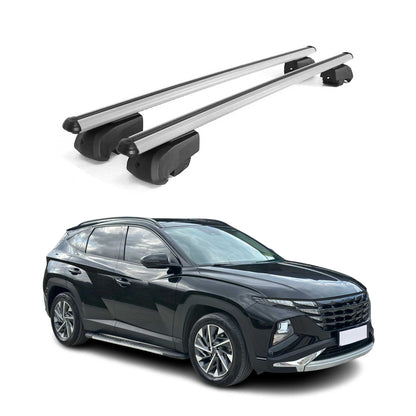 2022-2026 Hyundai Tucson Roof Rack Cross Bars Silver