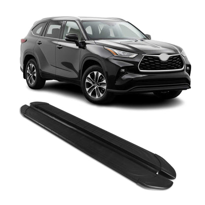 2020-2026 Toyota Highlander Nerf Bar Side Step Running Boards Alu 2x