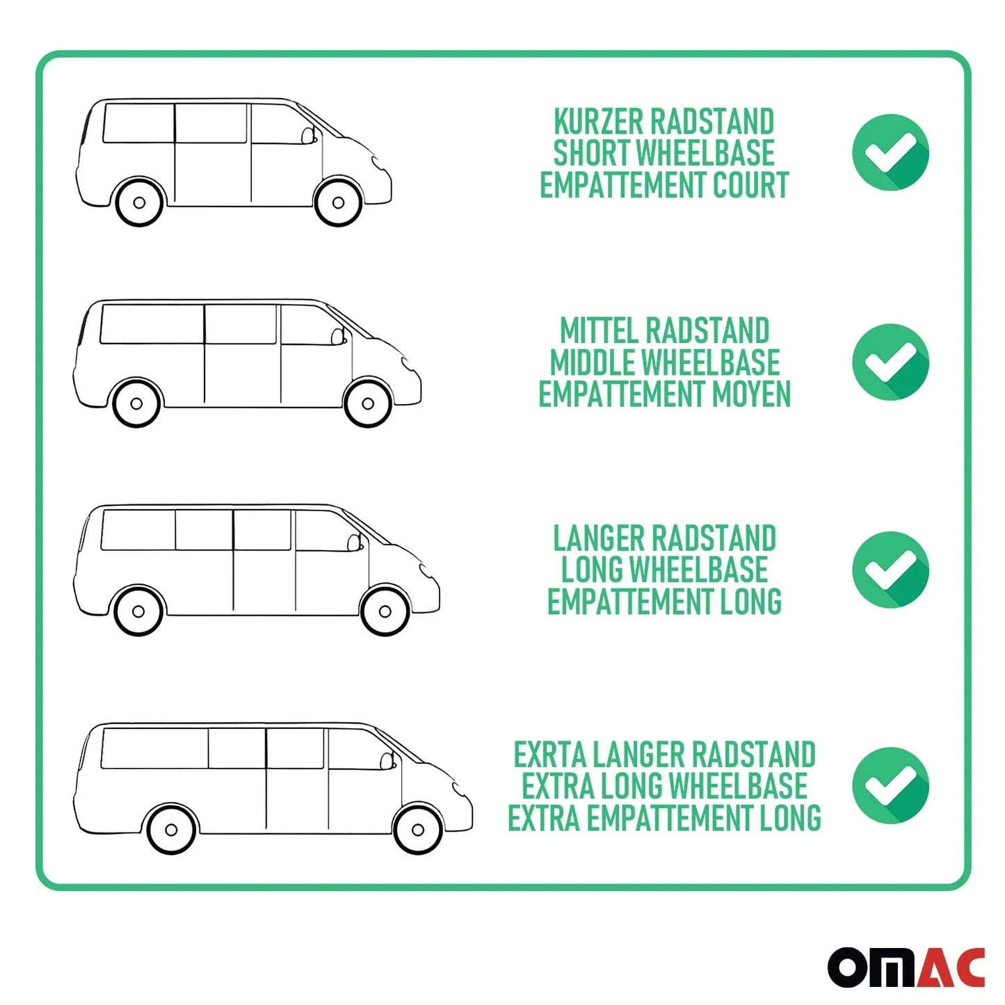 2006-2018 Mercedes Sprinter W906 L3 Long WB Side Window Curtain Gray 14x