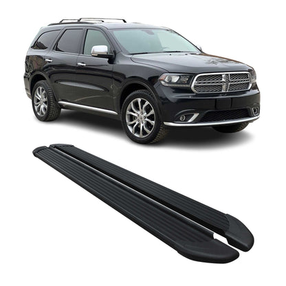 2011-2026 Dodge Durango Running Board Nerf Bar Side Step Silver 2 Pcs