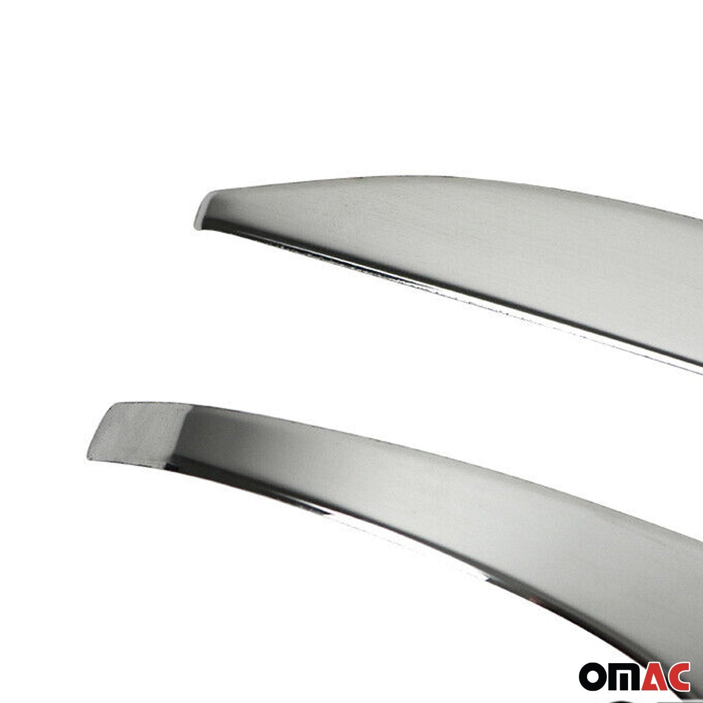 2016-2023 Toyota Hilux Side Mirror Cover Caps Stainless Steel Silver 2 Pcs