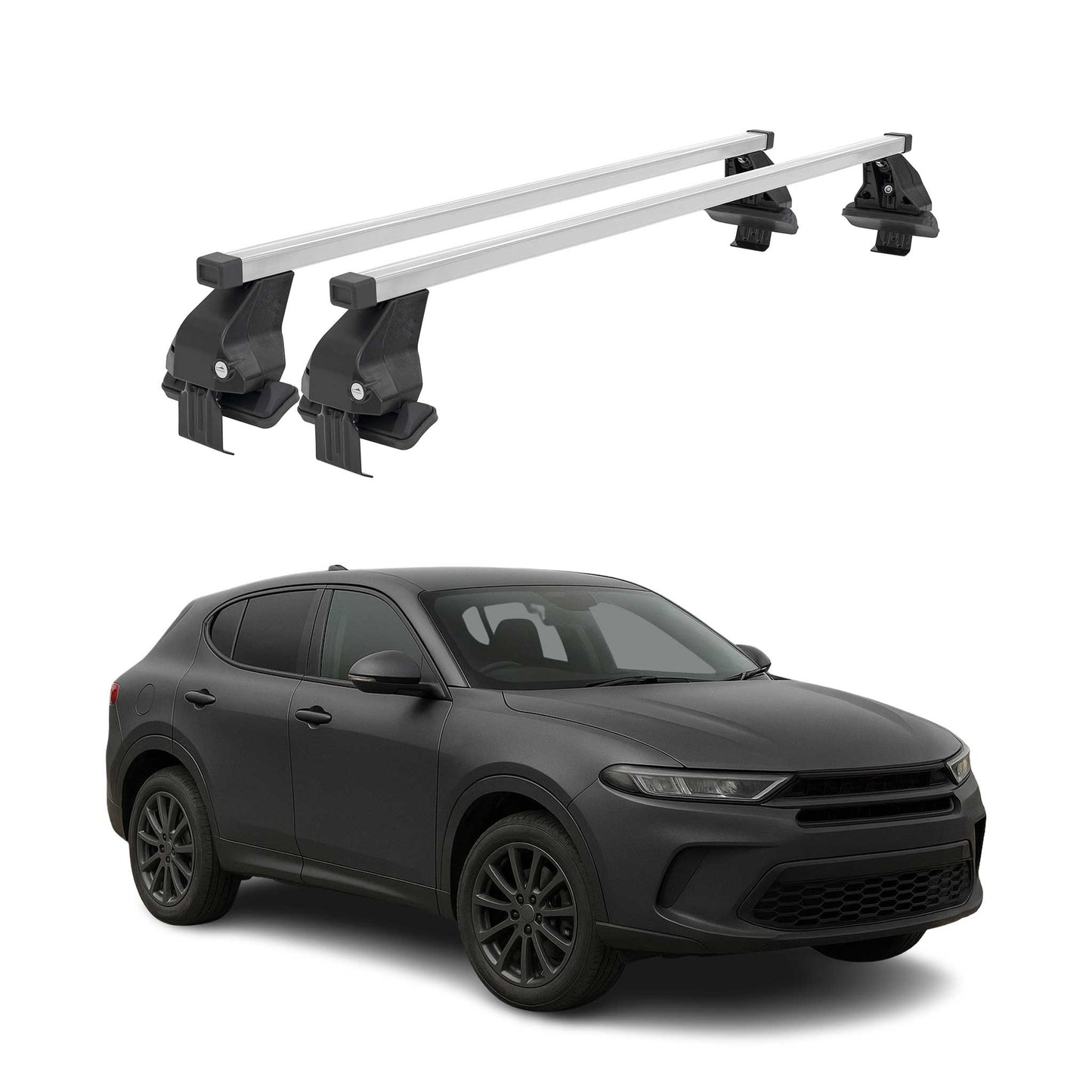 2023-2025 Dodge Hornet Roof Rack Cross Bars Silver