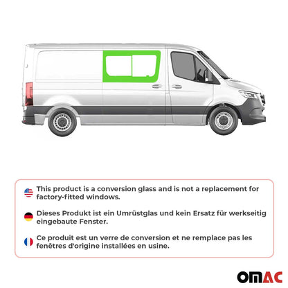 2010-2018 Mercedes Sprinter W906 Sliding Window Glass L2 L3 L4