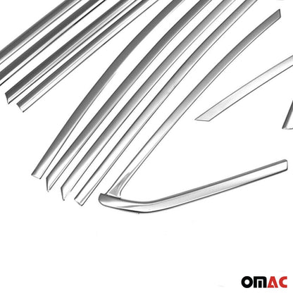2012-2018 Ford Focus Sedan Window Molding Trim Streamer Stainless Steel