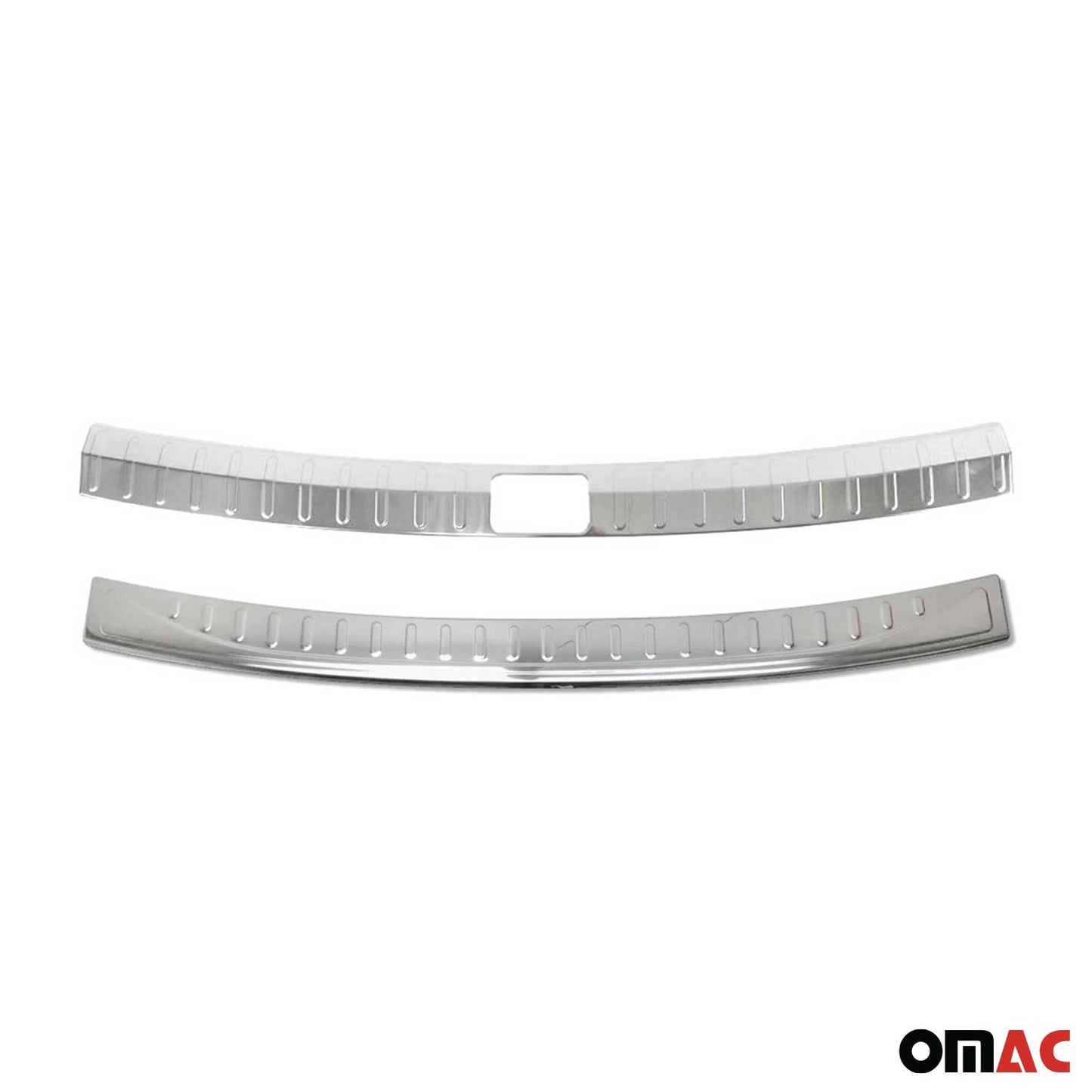 2018-2024 VW Tiguan Rear Bumper & Trunk Sill Cover Set Stainless Steel Glossy