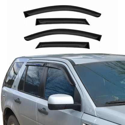 2012-2015 Honda Pilot Window Visor Vent Rain Deflector 4Pcs Smoke