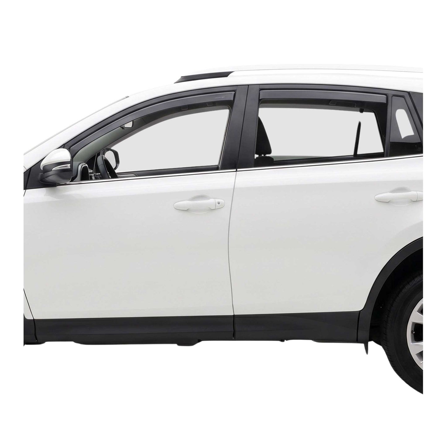 2013-2018 Toyota RAV4 Window Visor Vent Rain Deflector 4Pcs Smoke
