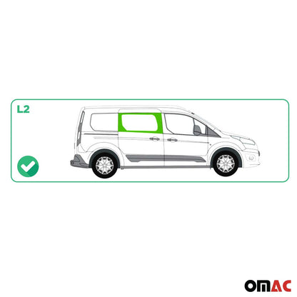 2014-2026 Ford Transit Connect Window Glass Front Right Side L2 Black