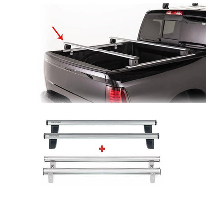 2022-2026 Toyota Tundra Truck Bed Rack System Alu Pick Up Sliding Rack 4Pcs