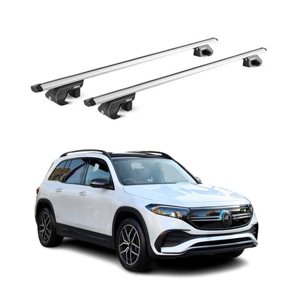 2022-2026 Mercedes EQB Roof Rack Cross Bars Silver