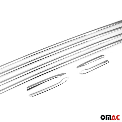 2019-2026 Toyota Corolla Sedan Window Molding Trim Streamer Stainless Steel